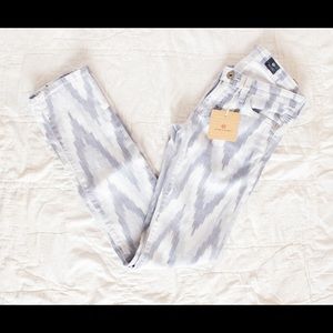 NWT AG Adriano Goldshmeid Cigarette Kicker SZ 24